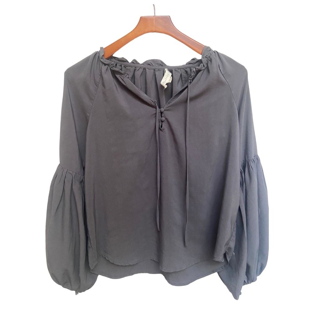 Lovestitch Bohemian Grey Blouse - Size M